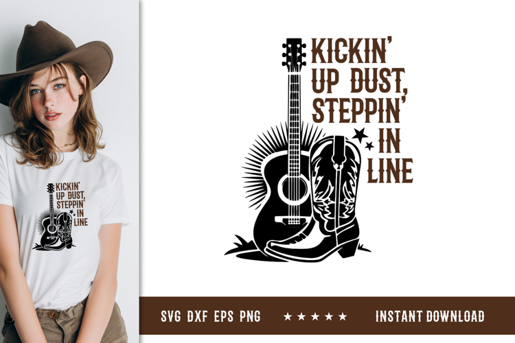 Line Dance SVG | Country Western file