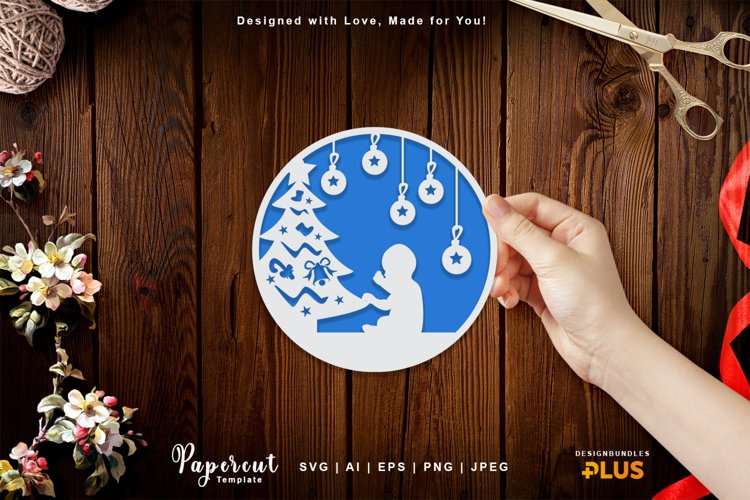 Christmas Tree Printable Image 3