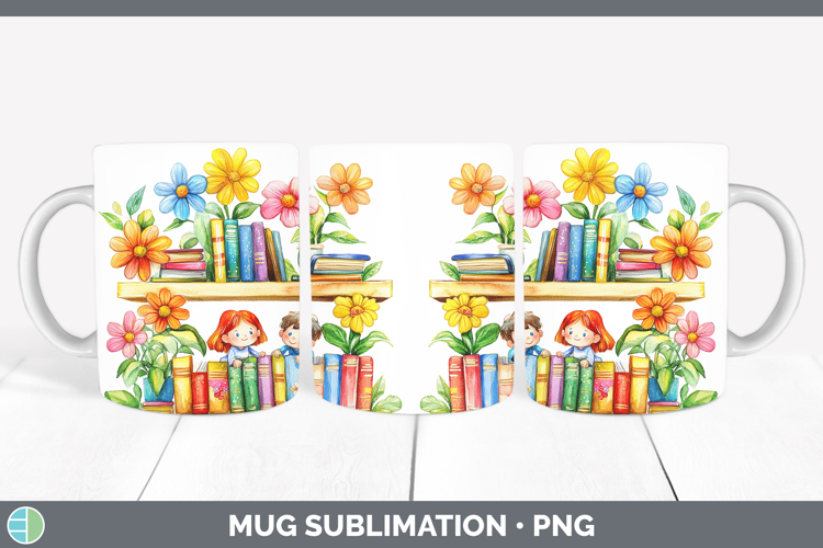 Bookshelf Clipart Image 6