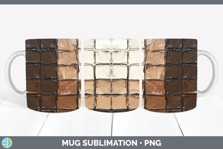 Kids 01 Thick Paint Chocolate Mug Wrap Sublimation Coffee Cu