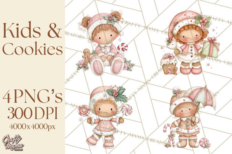 Gingerbread Cookie Clipart Image 13