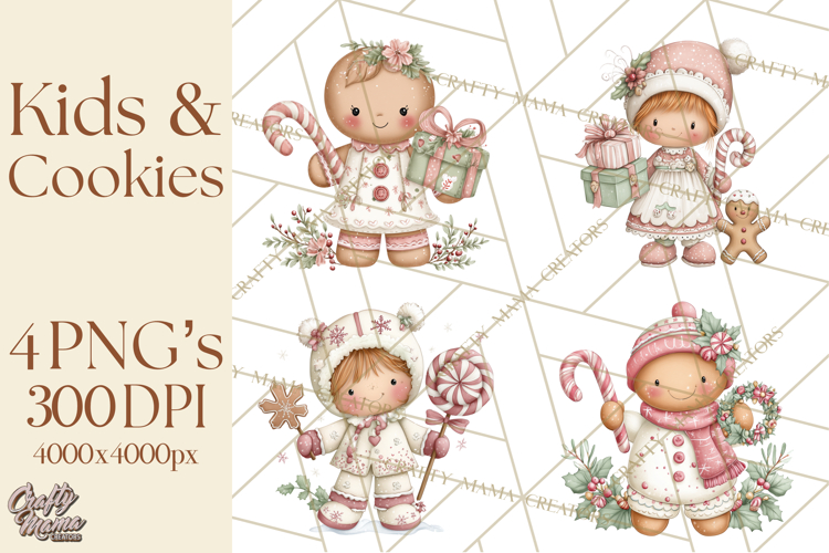 Gingerbread Cookie Clipart Image 16