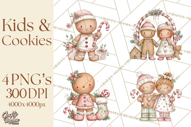 Gingerbread Cookie Clipart Image 18