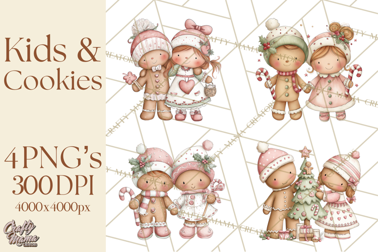 Gingerbread Cookie Clipart Image 20