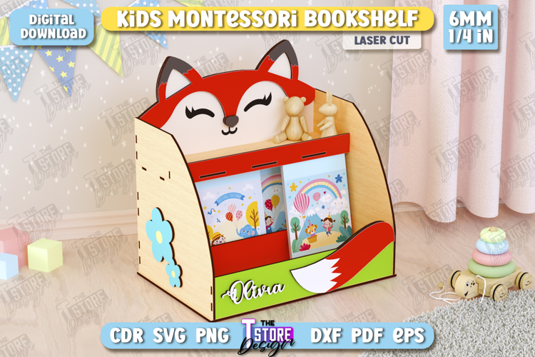 Bookshelf Clipart Image 12