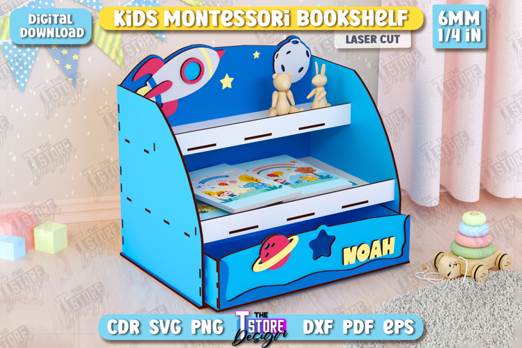 Bookshelf Clipart Image 11
