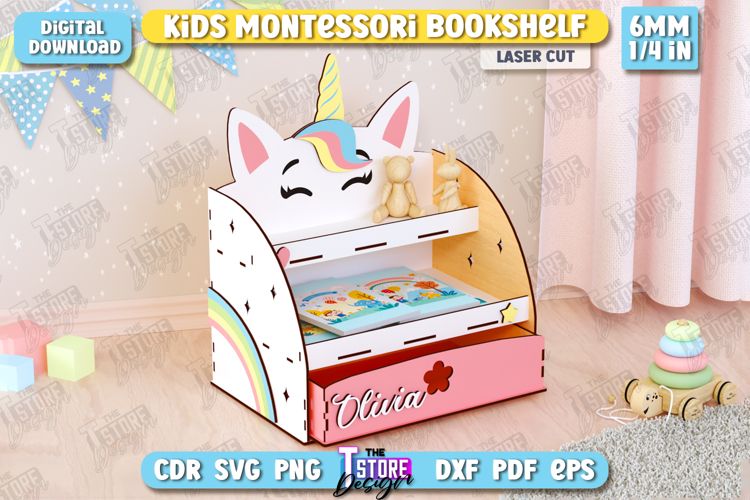 Bookshelf Clipart Image 10