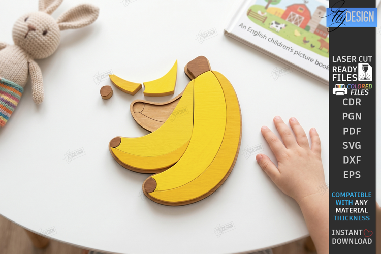 Kids Puzzle Game Laser Cut | Kids Laser | Montessori Toys