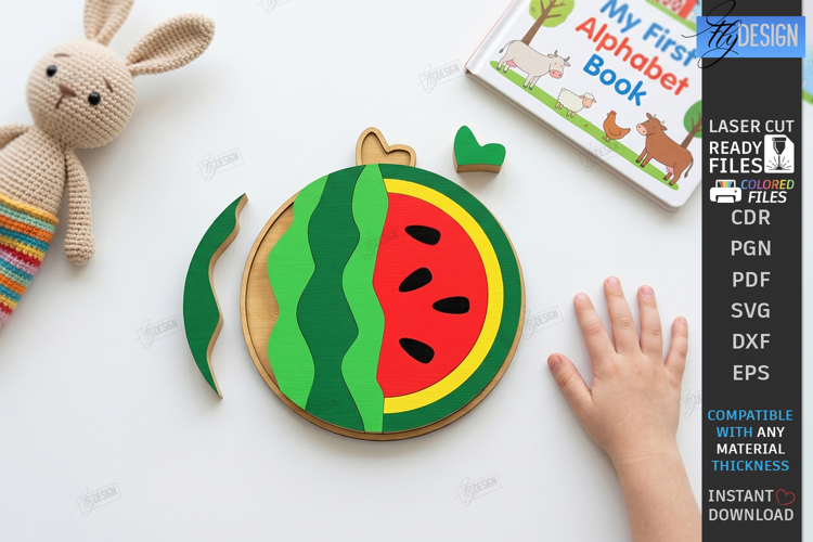 Kids Puzzle Game Laser Cut | Kids Laser | Montessori Toys