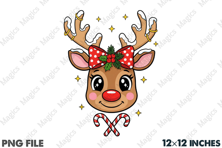 Reindeer Illustration Image 6