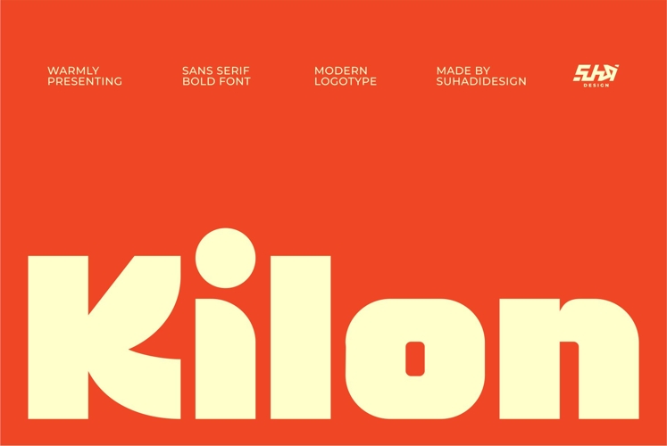 Kilon - Bold Display Font
