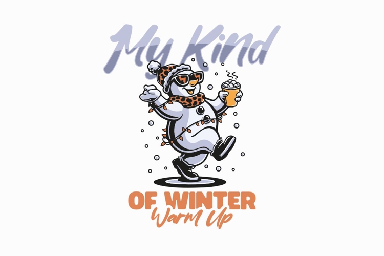 My Kind of Winter Warm Up Christmas T-shirt