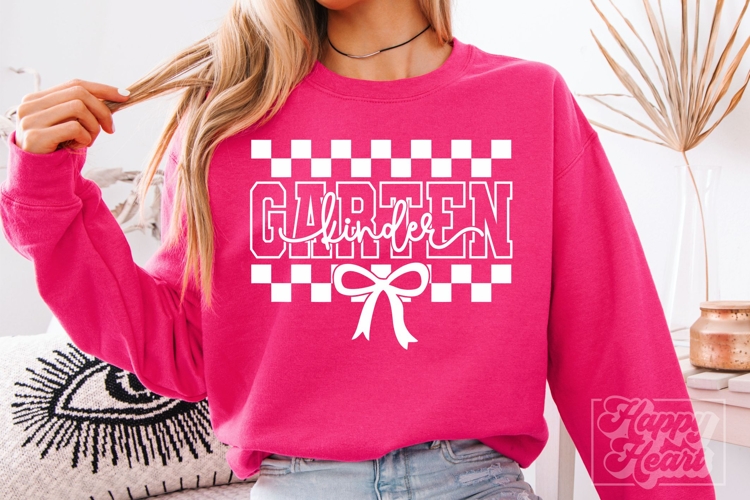 Kindergarten Teacher Shirt SVG PNG - Back To School Kinder