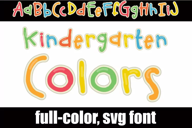 Kindergarten Colors