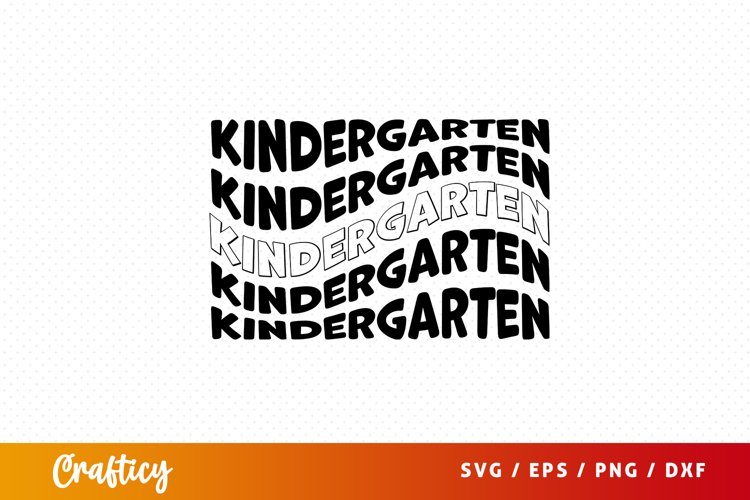 kindergarten SVG