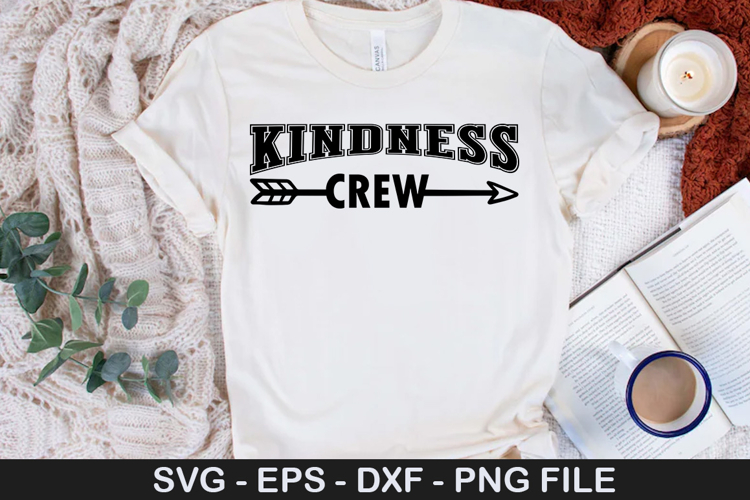 Kindness crew - Motivational SVG Design