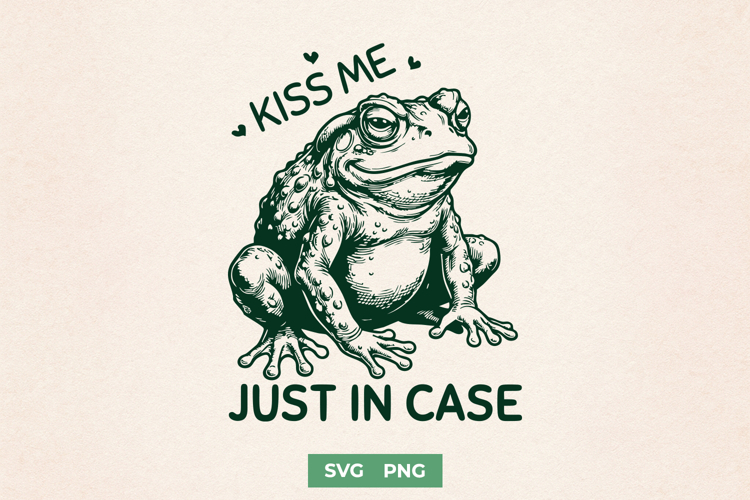 Cute Frog Svg Image 6