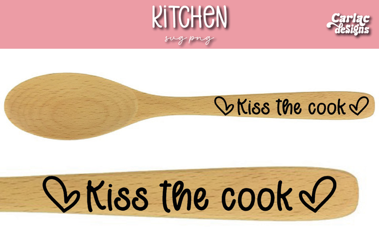 Kiss the Cook Kitchen Spoon