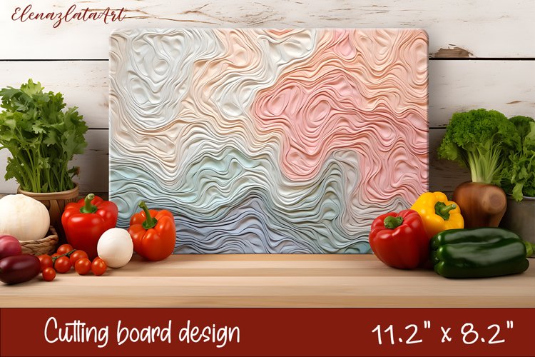 Abstract cutting board design, fantastic background