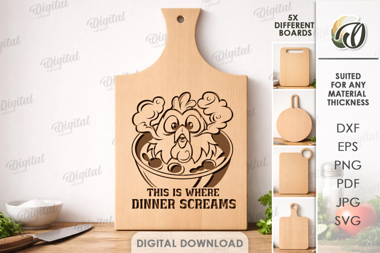 Cutting Board SVGs Image 7