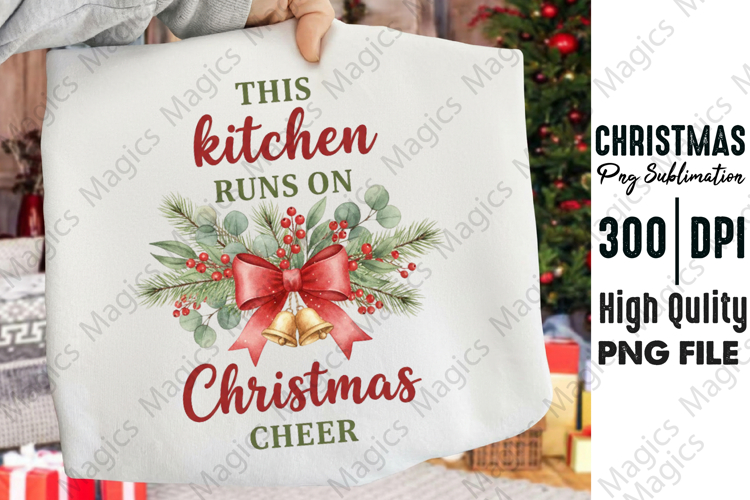 Kitchen Full of Christmas Cheer png