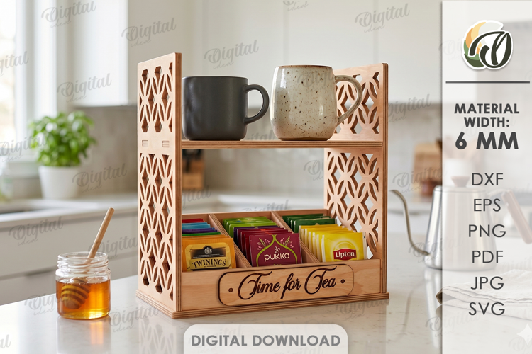 Kitchen Organizer Laser cut. Kitchen Decor SVG