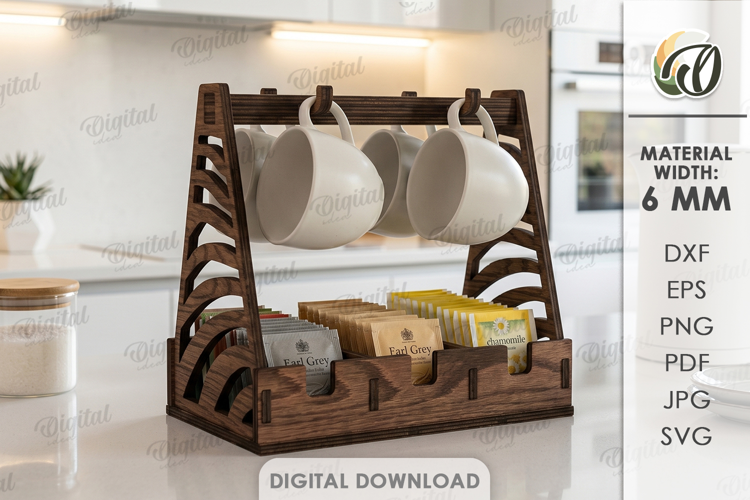Kitchen Organizer Laser cut. Kitchen Decor SVG