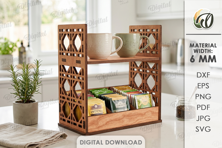 Kitchen Organizer Laser cut. Kitchen Decor SVG