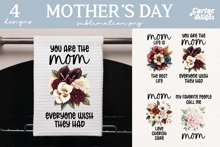 Kitchen Towel Sublimation, Mothers Day Sublimation