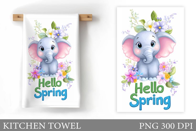 Cute Elephant Clipart Image 15