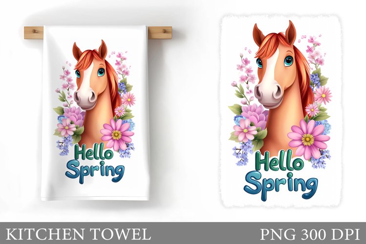 Cute Horse Clipart Image 6