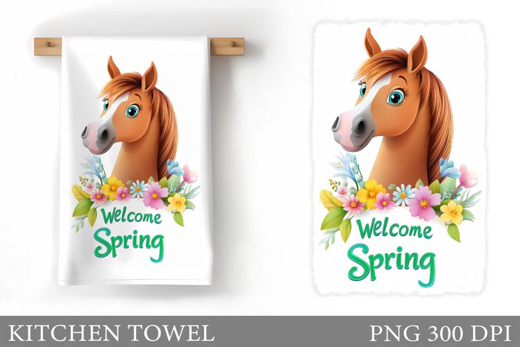 Cute Horse Clipart Image 5