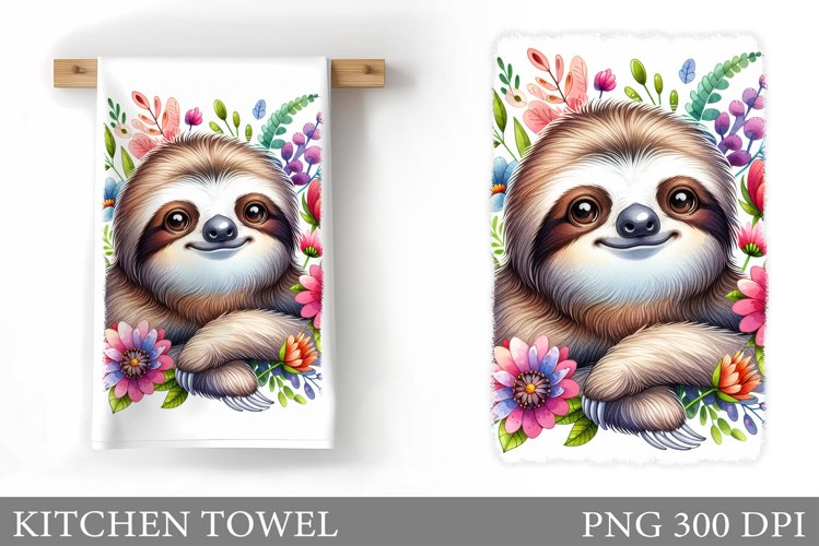 Cute Sloth Clipart Image 19