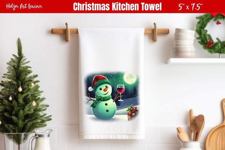 Cute Snowman Clipart Image 6