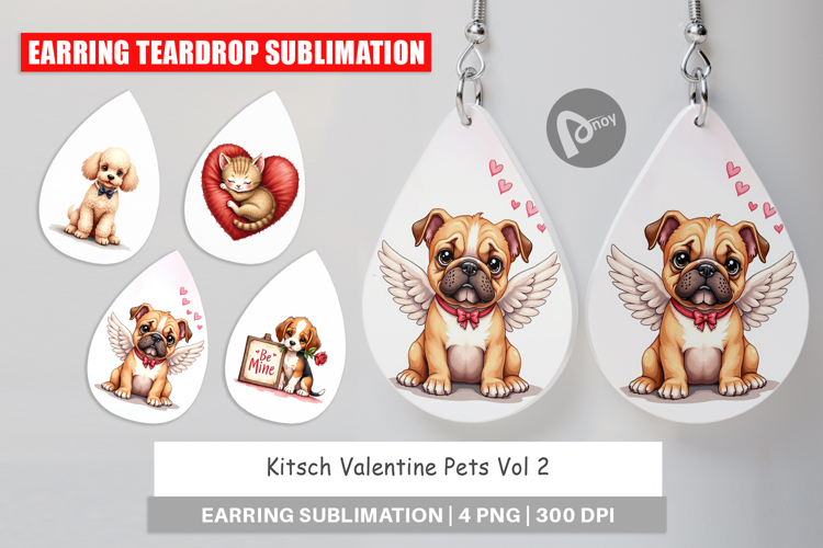 Earring Sublimation Designs Image 10