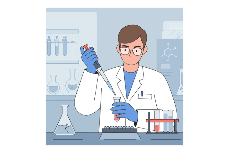 Laboratory Clipart Image 16