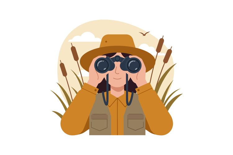 Binocular Clipart Image 24