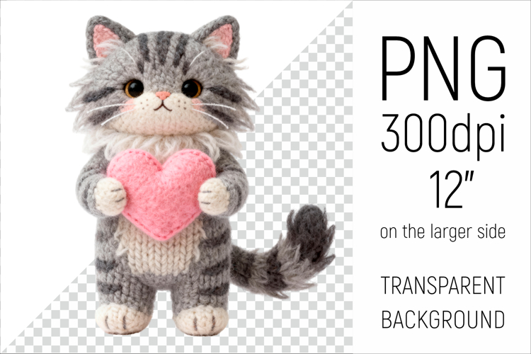 Cute Cat Clipart Image 4
