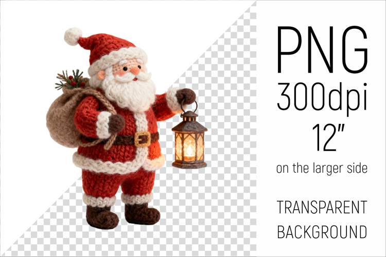 Cute Santa Clipart Image 16