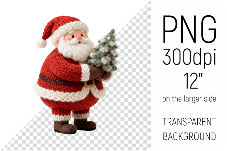Cute Santa Clipart Image 15