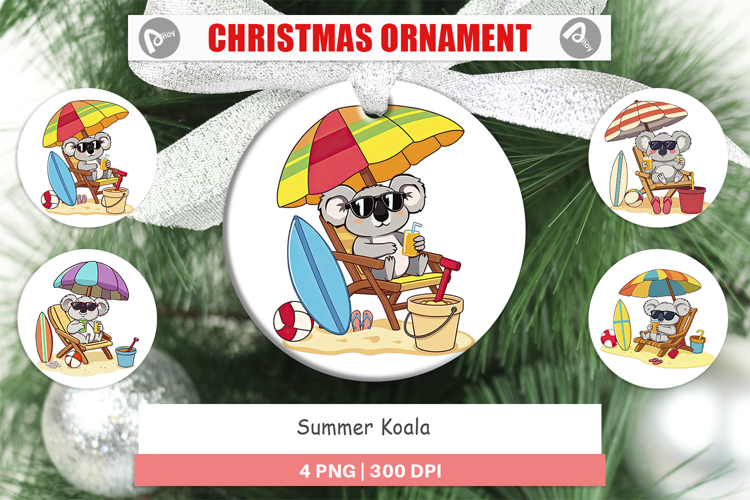 Ornament Summer Koala