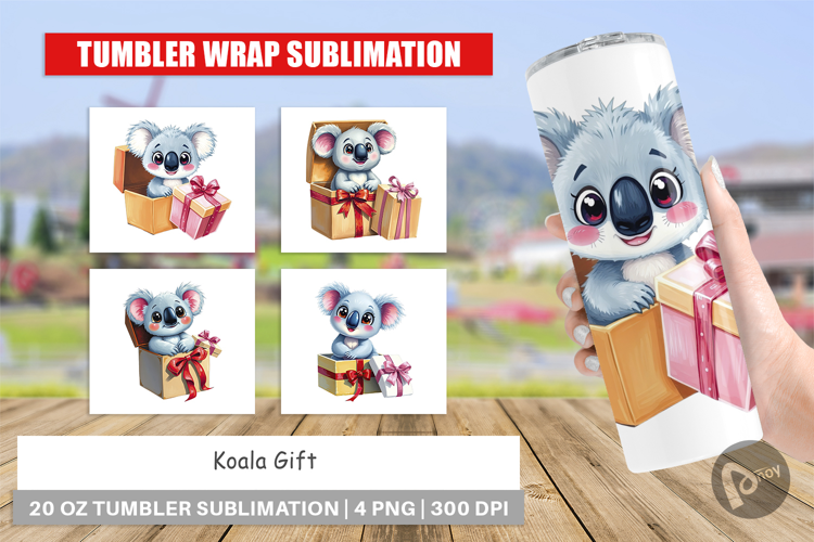 Tumbler Koala Gift