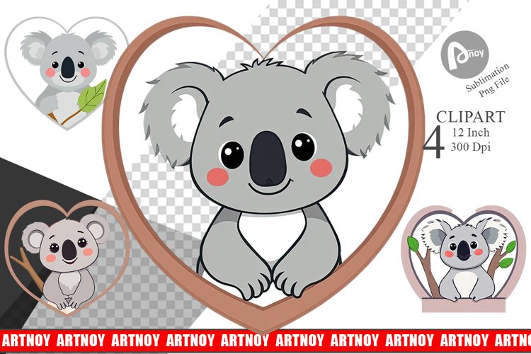 Koala Clipart Image 2