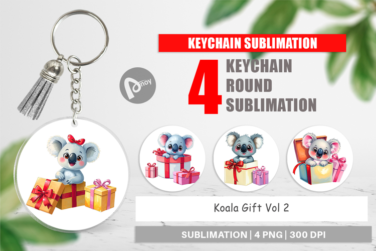Keychain Koala Gift
