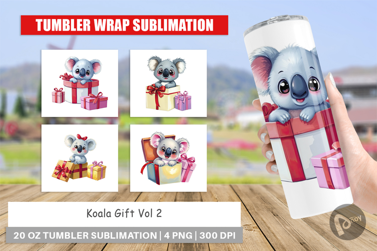 Tumbler Koala Gift