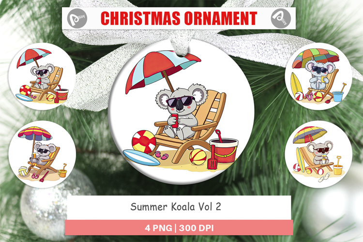 Ornament Summer Koala