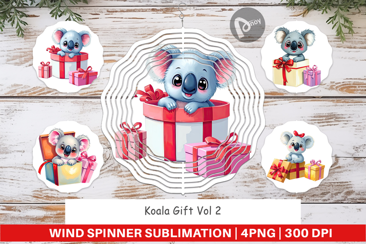 Wind Spinner Koala Gift