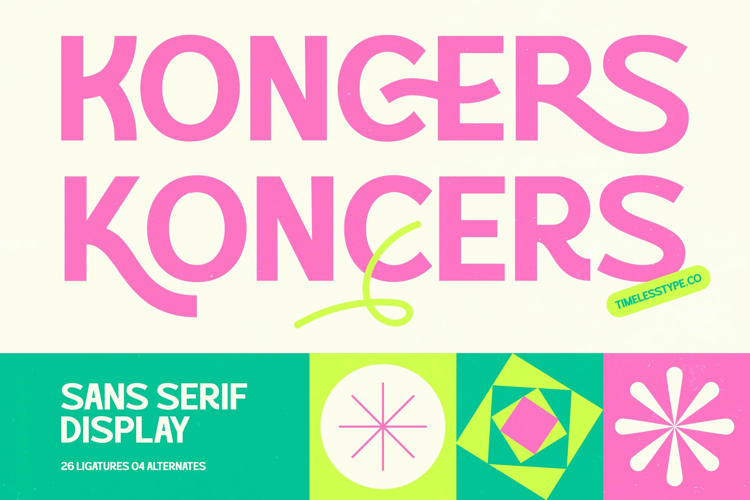 Koncers - Sans Serif Display