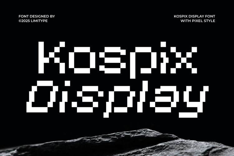 Kospix - Pixel Font