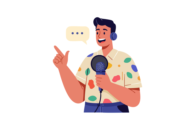 Microphone Clipart Image 15